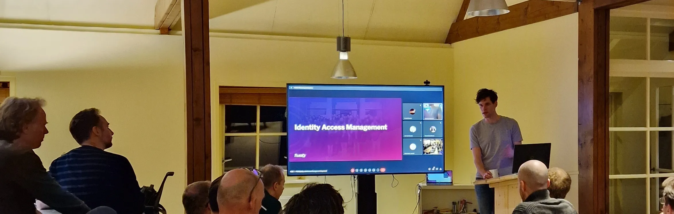 Presentatie tijdens de IT-krachtsessie over IAM